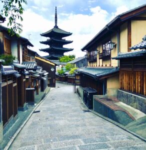 เจดีย์ยาซากะ วัดโฮคันจิ ถนนหิน ฮิกาชิยามะ เกียวโต